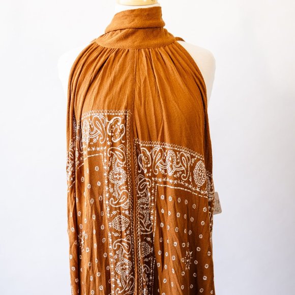 BRAND NEW: Free People Halter Dress - Picture 4 of 10